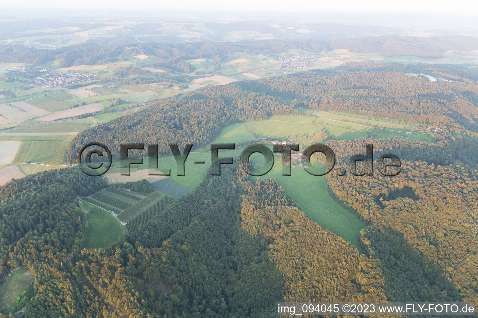 Vue aérienne de Ina Stumpp Yoga Pension à Überlingen dans le département Bade-Wurtemberg, Allemagne
