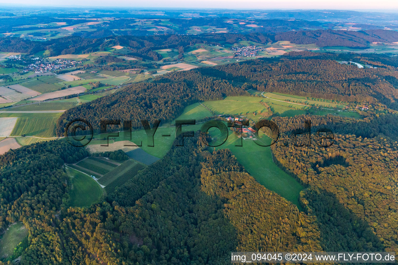 Vue aérienne de Ina Stumpp Yoga Pension à Überlingen dans le département Bade-Wurtemberg, Allemagne