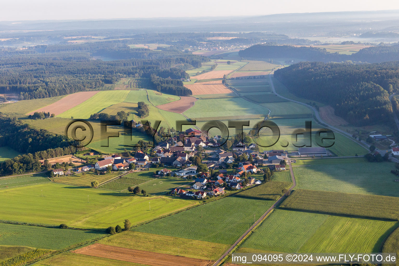 Vue aérienne de Quartier Otterswang in Pfullendorf dans le département Bade-Wurtemberg, Allemagne