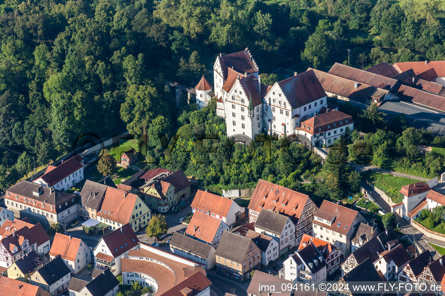 Photographie aérienne de Verrouiller Scheer à Scheer dans le département Bade-Wurtemberg, Allemagne