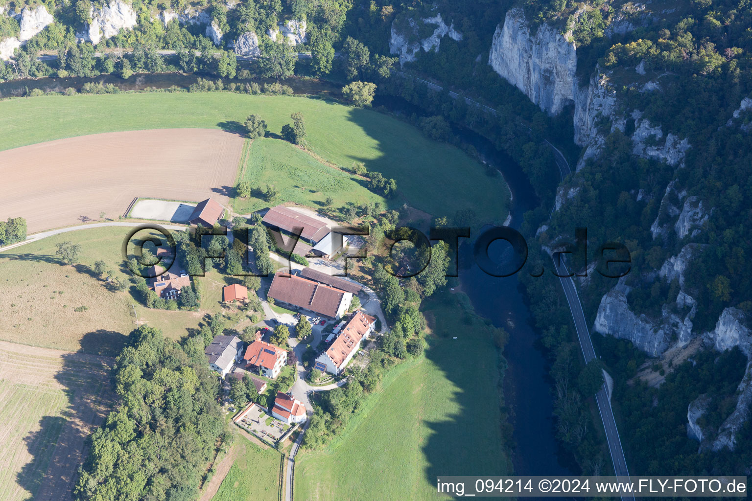 Photographie aérienne de Thiergarten dans le département Bade-Wurtemberg, Allemagne