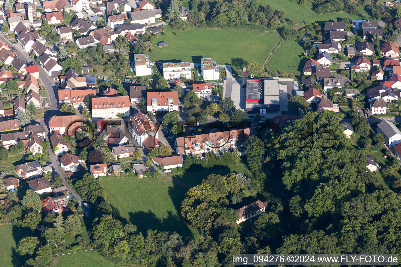 Vue aérienne de Steißlingen dans le département Bade-Wurtemberg, Allemagne