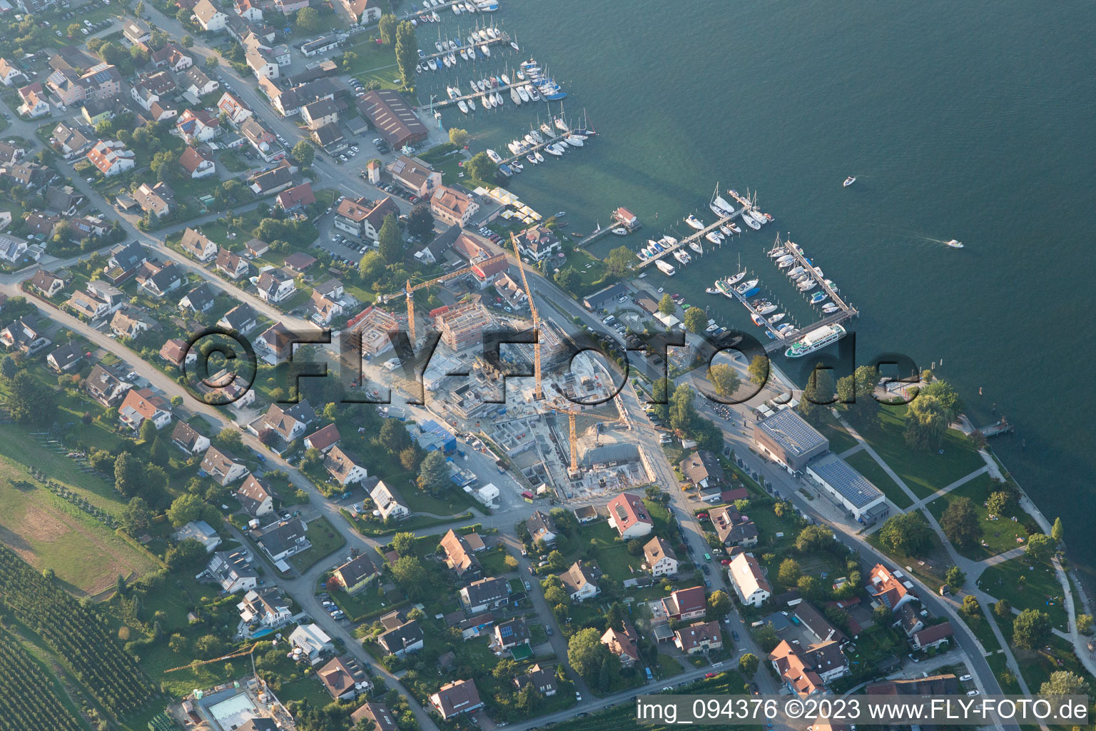 Photographie aérienne de Quartier Bodman in Bodman-Ludwigshafen dans le département Bade-Wurtemberg, Allemagne