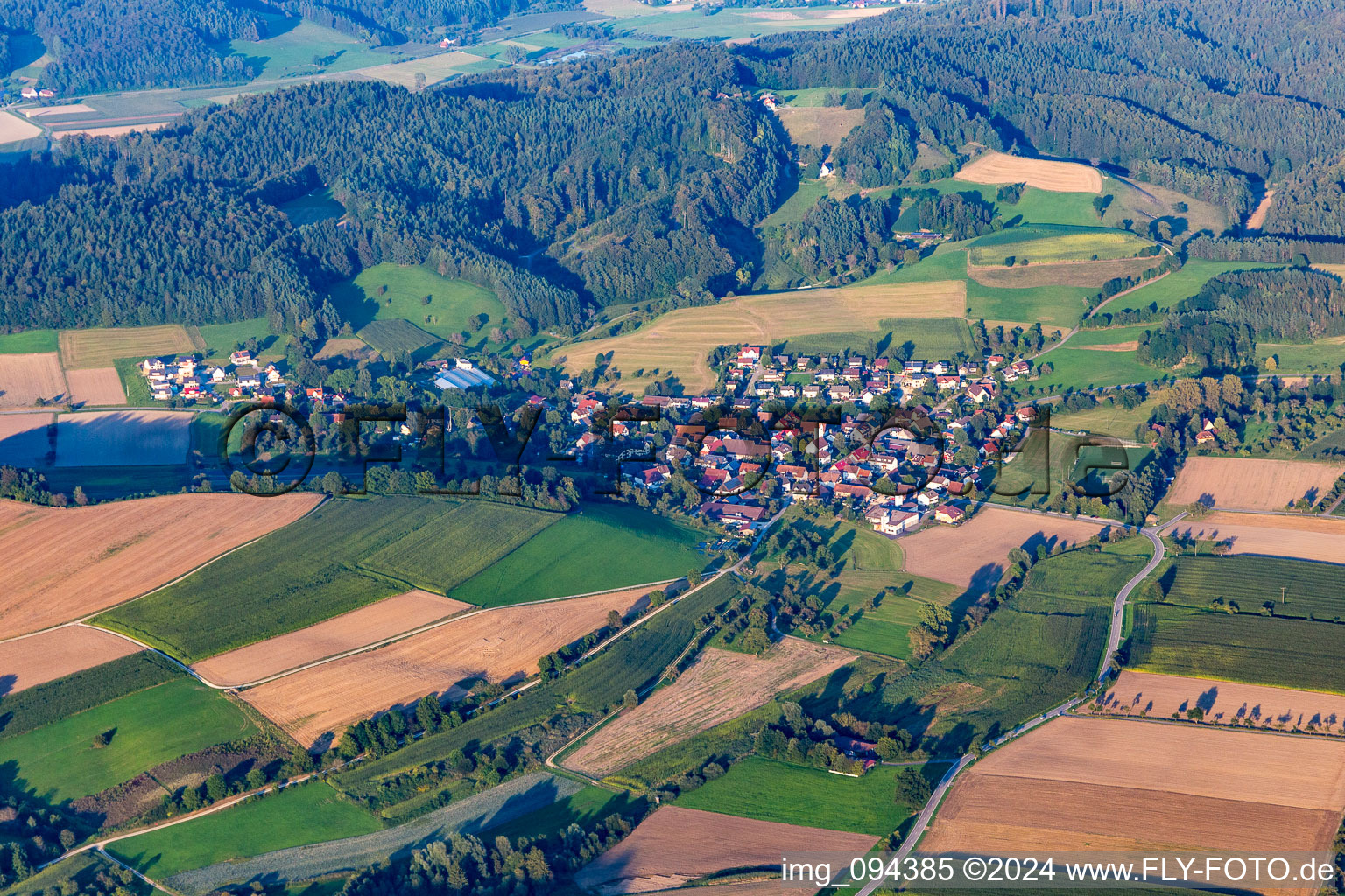 Vue aérienne de Quartier Bonndorf in Überlingen dans le département Bade-Wurtemberg, Allemagne