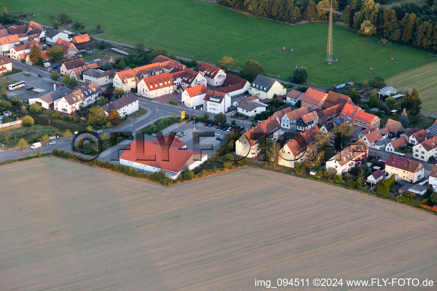 Photographie aérienne de Kandel dans le département Rhénanie-Palatinat, Allemagne