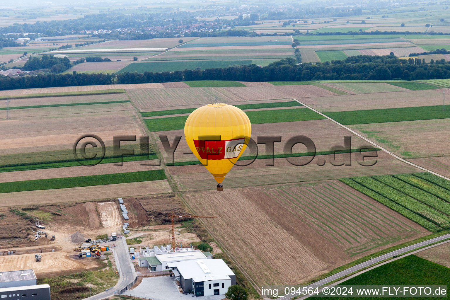 Photographie aérienne de Quartier Herxheim in Herxheim bei Landau dans le département Rhénanie-Palatinat, Allemagne