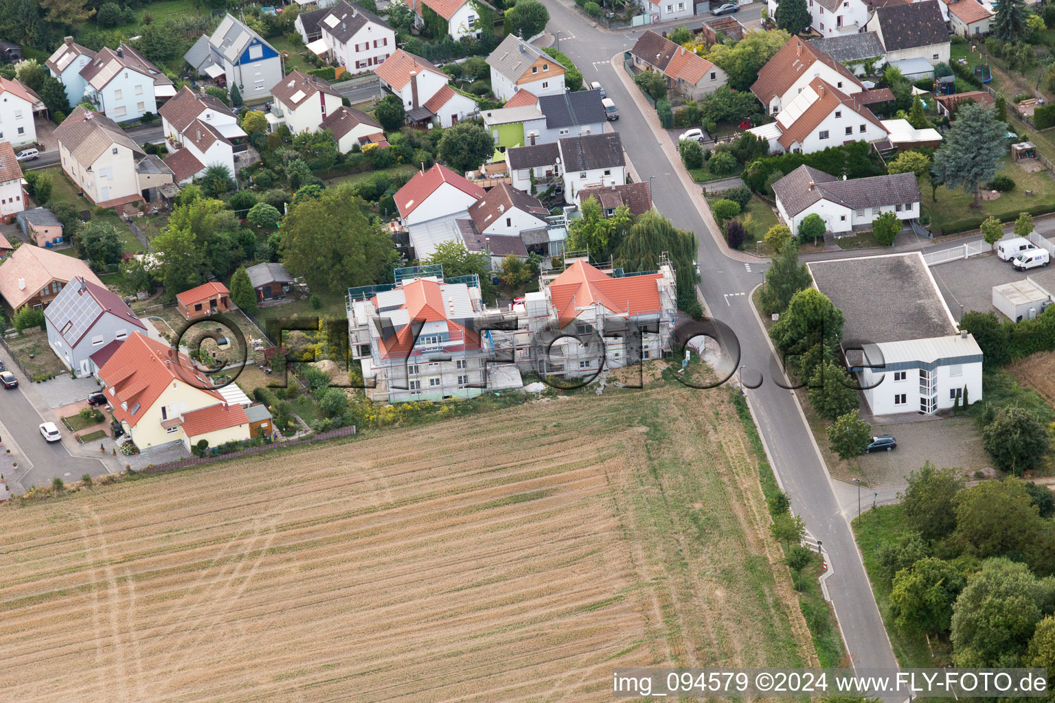 Quartier Mörzheim in Landau in der Pfalz dans le département Rhénanie-Palatinat, Allemagne d'un drone