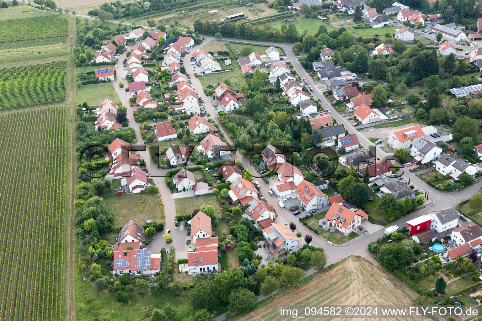 Photographie aérienne de Quartier Mörzheim in Landau in der Pfalz dans le département Rhénanie-Palatinat, Allemagne