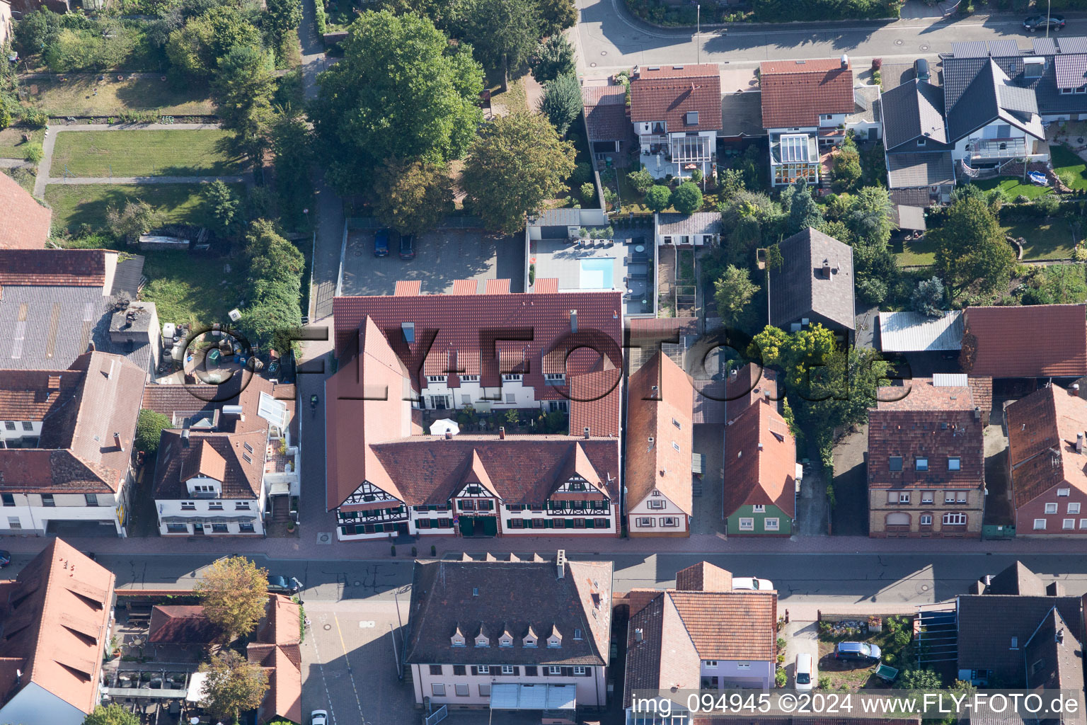 Image drone de Kandel dans le département Rhénanie-Palatinat, Allemagne