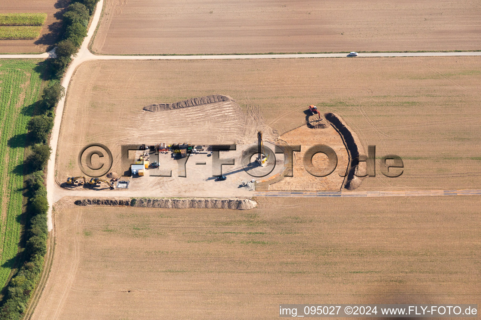 Hatzenbühl dans le département Rhénanie-Palatinat, Allemagne vue du ciel