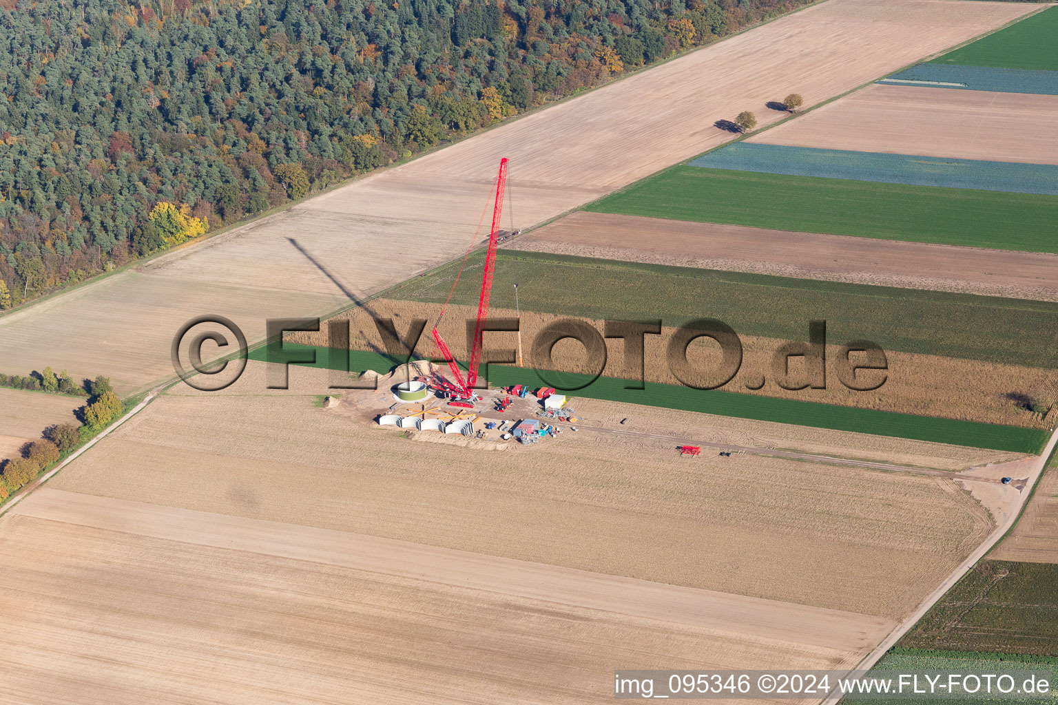 Hatzenbühl dans le département Rhénanie-Palatinat, Allemagne d'en haut