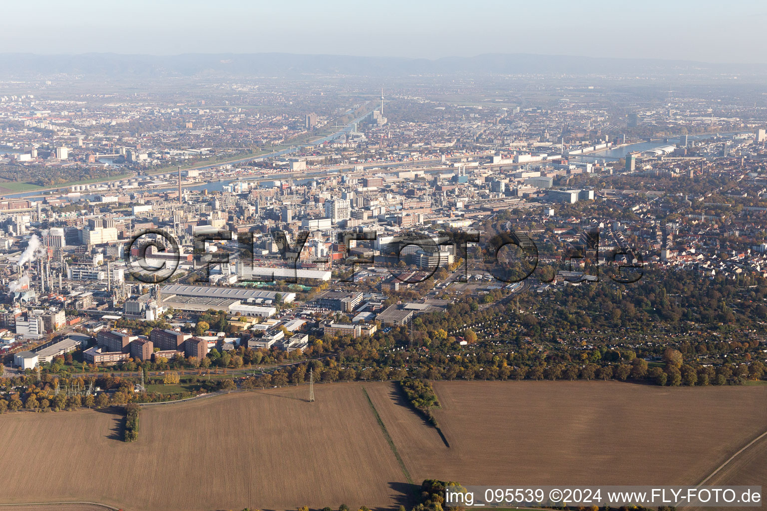 Image drone de Quartier BASF in Ludwigshafen am Rhein dans le département Rhénanie-Palatinat, Allemagne