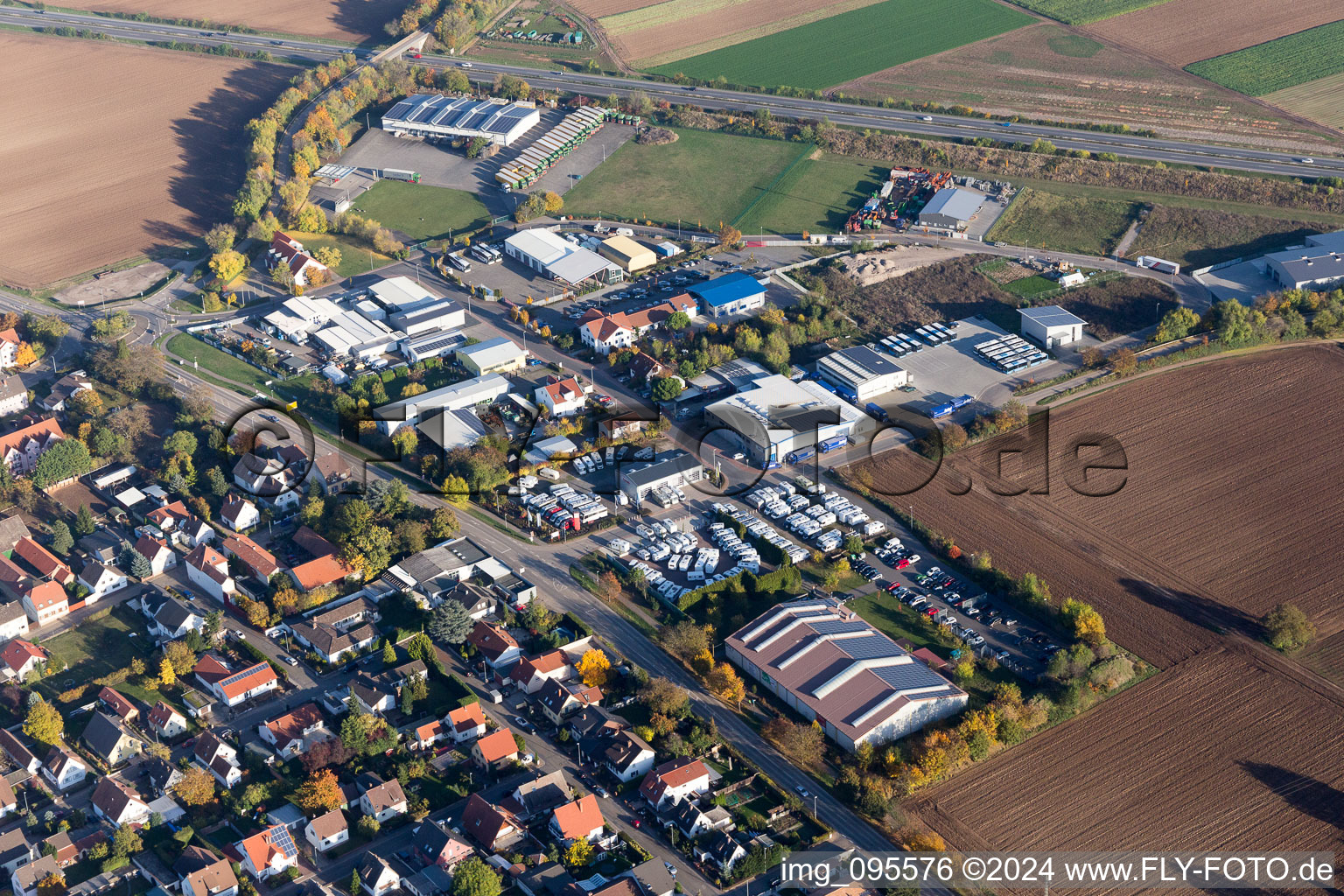 Photographie aérienne de Quartier Hochdorf in Hochdorf-Assenheim dans le département Rhénanie-Palatinat, Allemagne