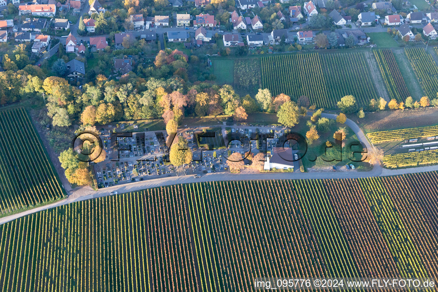 Klingenmünster dans le département Rhénanie-Palatinat, Allemagne d'en haut