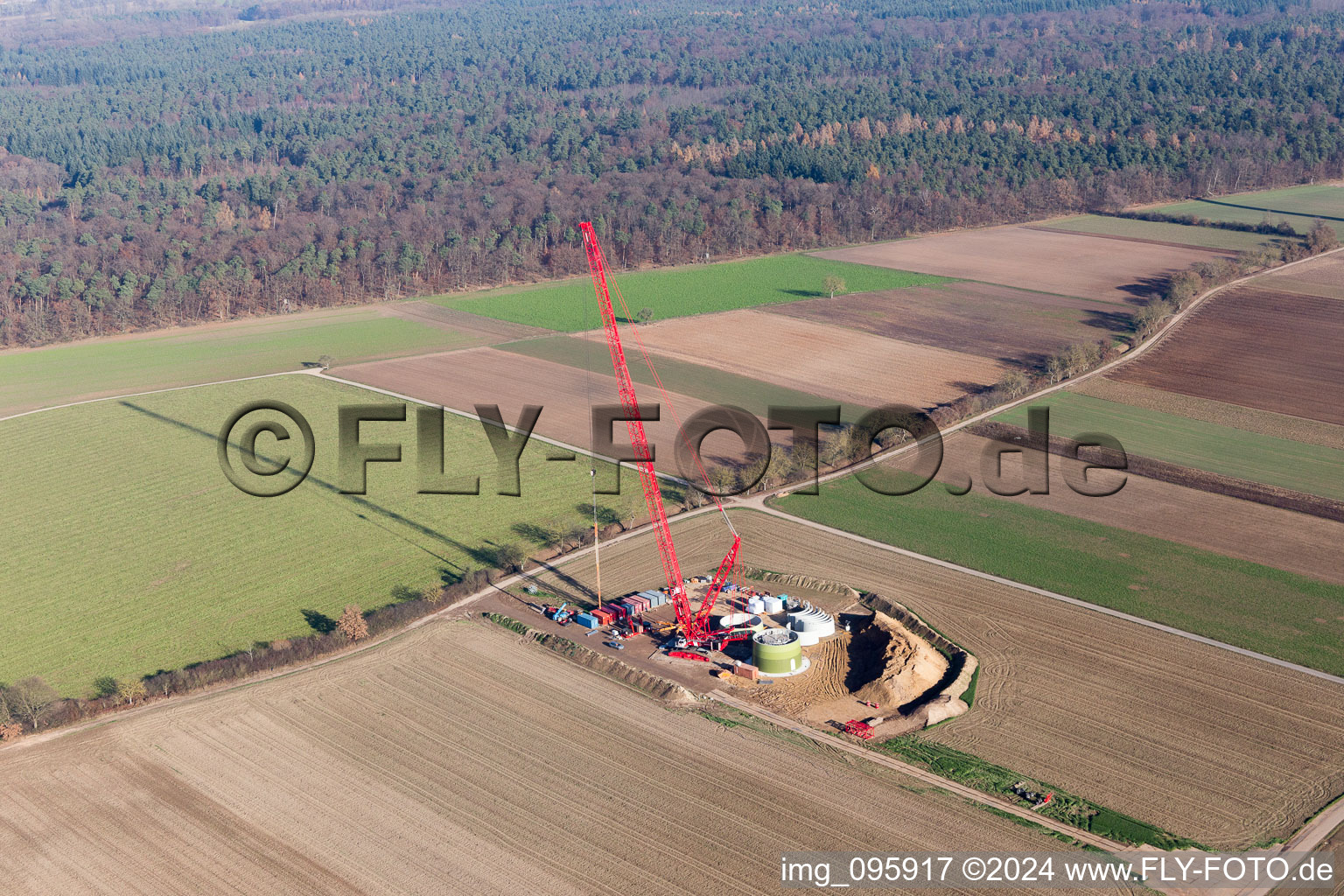 Image drone de Hatzenbühl dans le département Rhénanie-Palatinat, Allemagne