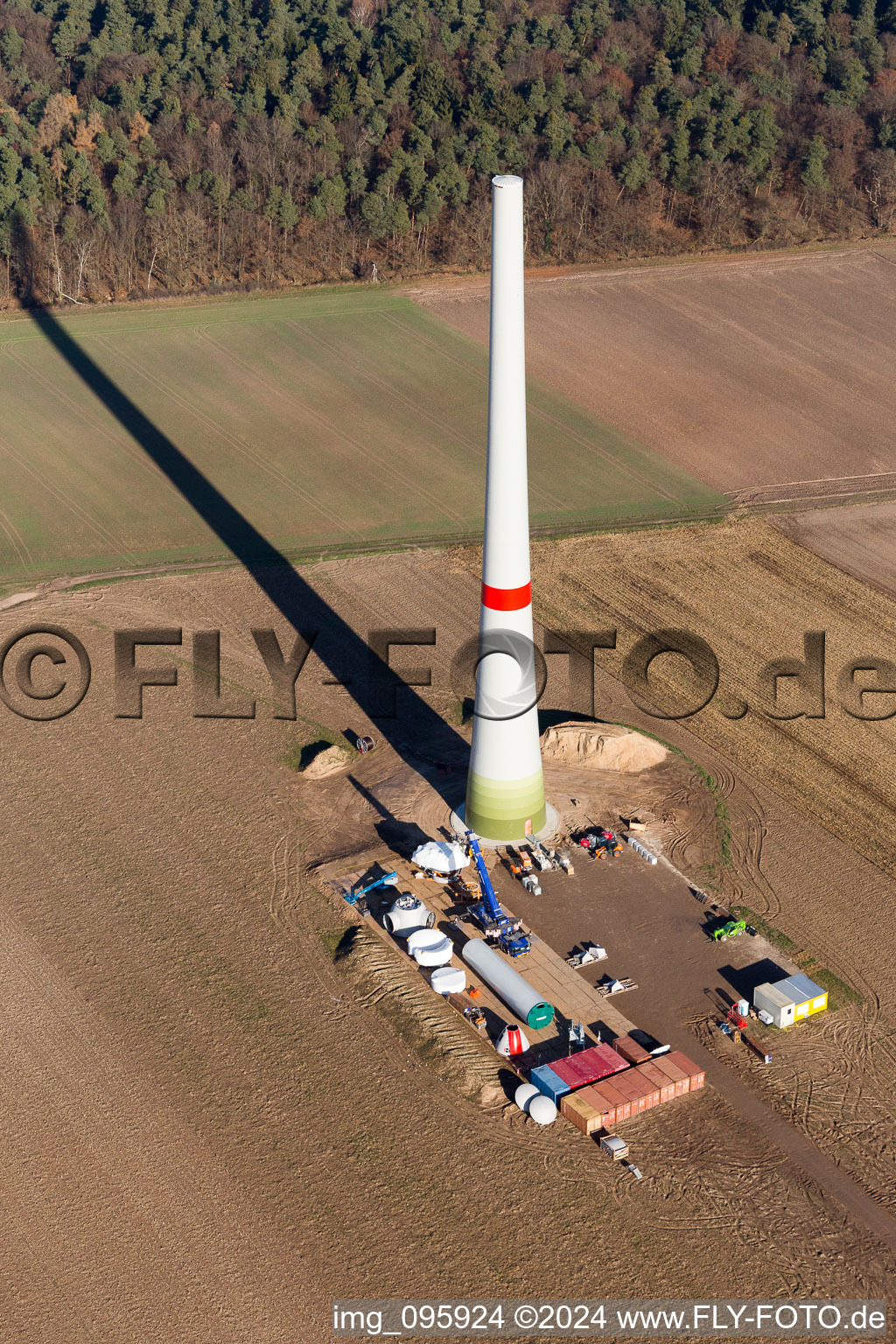 Photographie aérienne de Hatzenbühl dans le département Rhénanie-Palatinat, Allemagne