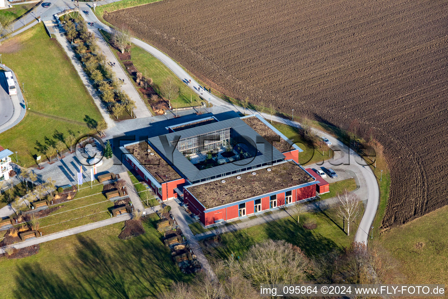 Image drone de Quartier Aunham in Bad Birnbach dans le département Bavière, Allemagne