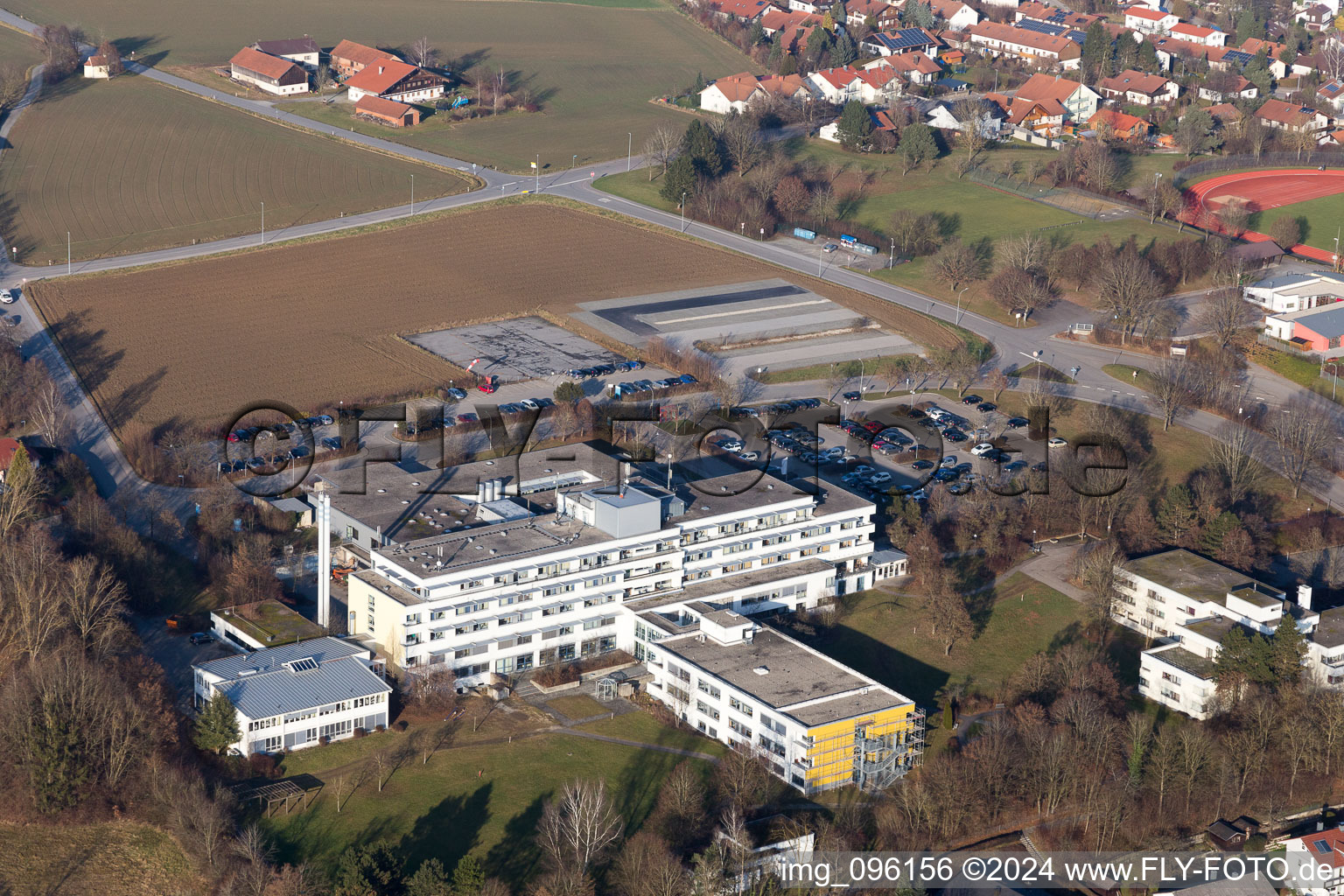 Photographie aérienne de Pfarrkirchen dans le département Bavière, Allemagne