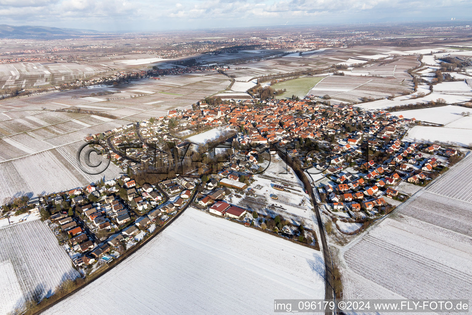 Quartier Mörzheim in Landau in der Pfalz dans le département Rhénanie-Palatinat, Allemagne depuis l'avion