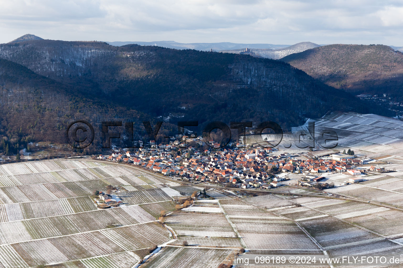 Image drone de Eschbach dans le département Rhénanie-Palatinat, Allemagne