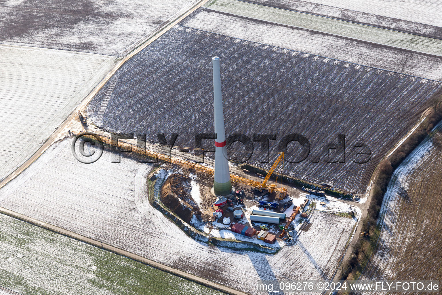 Hatzenbühl dans le département Rhénanie-Palatinat, Allemagne depuis l'avion