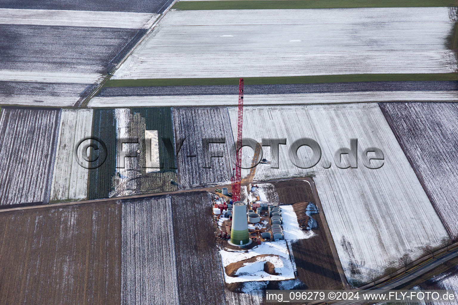 Hatzenbühl dans le département Rhénanie-Palatinat, Allemagne vue du ciel