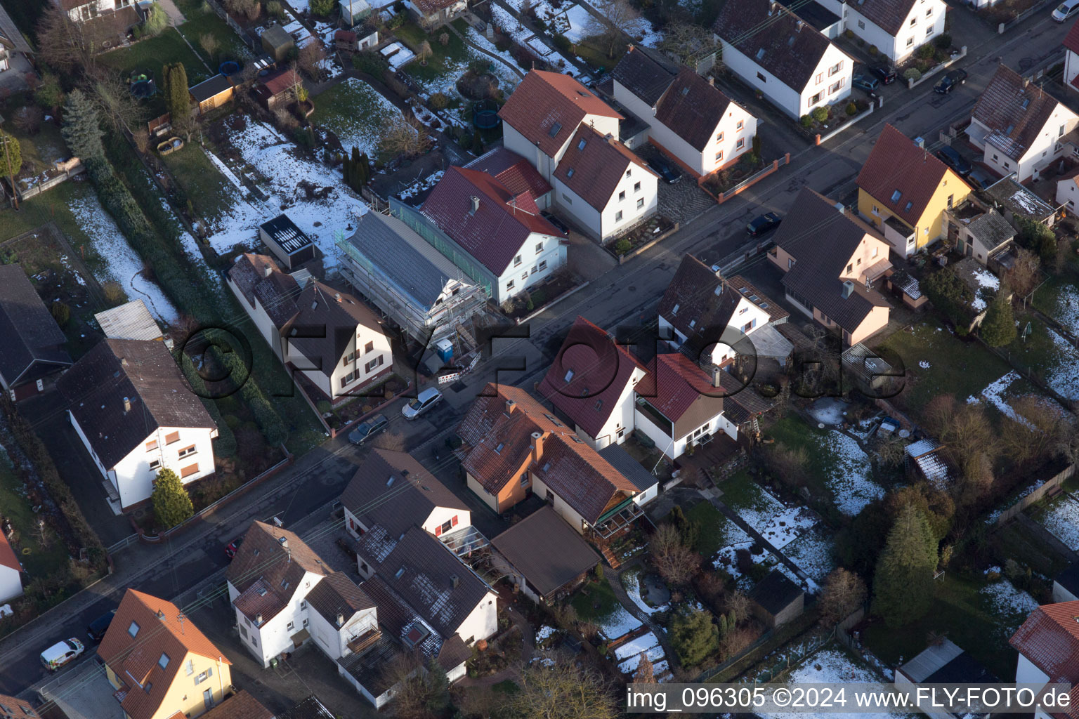 Image drone de Kandel dans le département Rhénanie-Palatinat, Allemagne