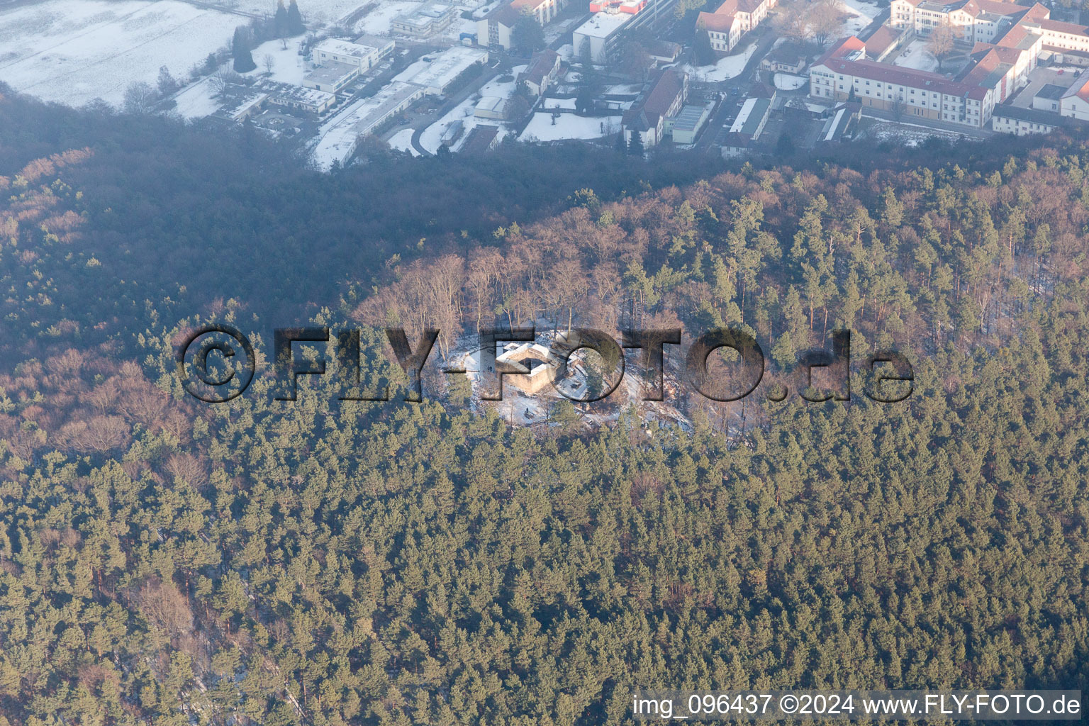 Klingenmünster dans le département Rhénanie-Palatinat, Allemagne vue du ciel