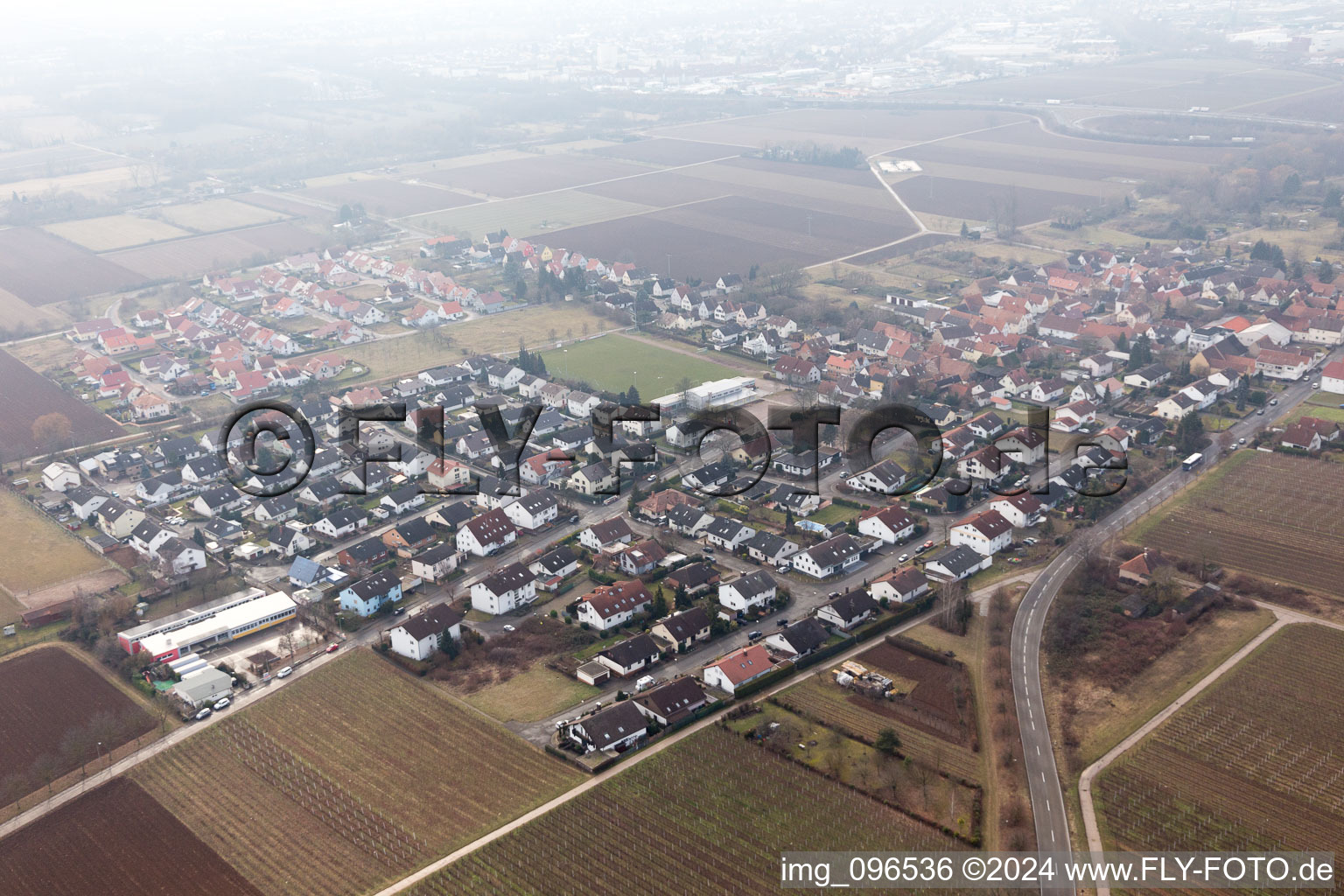 Vue aérienne de Quartier Dammheim in Landau in der Pfalz dans le département Rhénanie-Palatinat, Allemagne