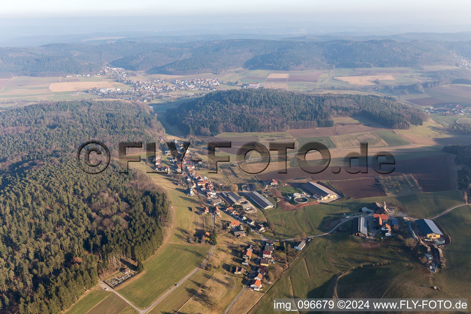 Photographie aérienne de Quartier Kocherbach in Wald-Michelbach dans le département Hesse, Allemagne