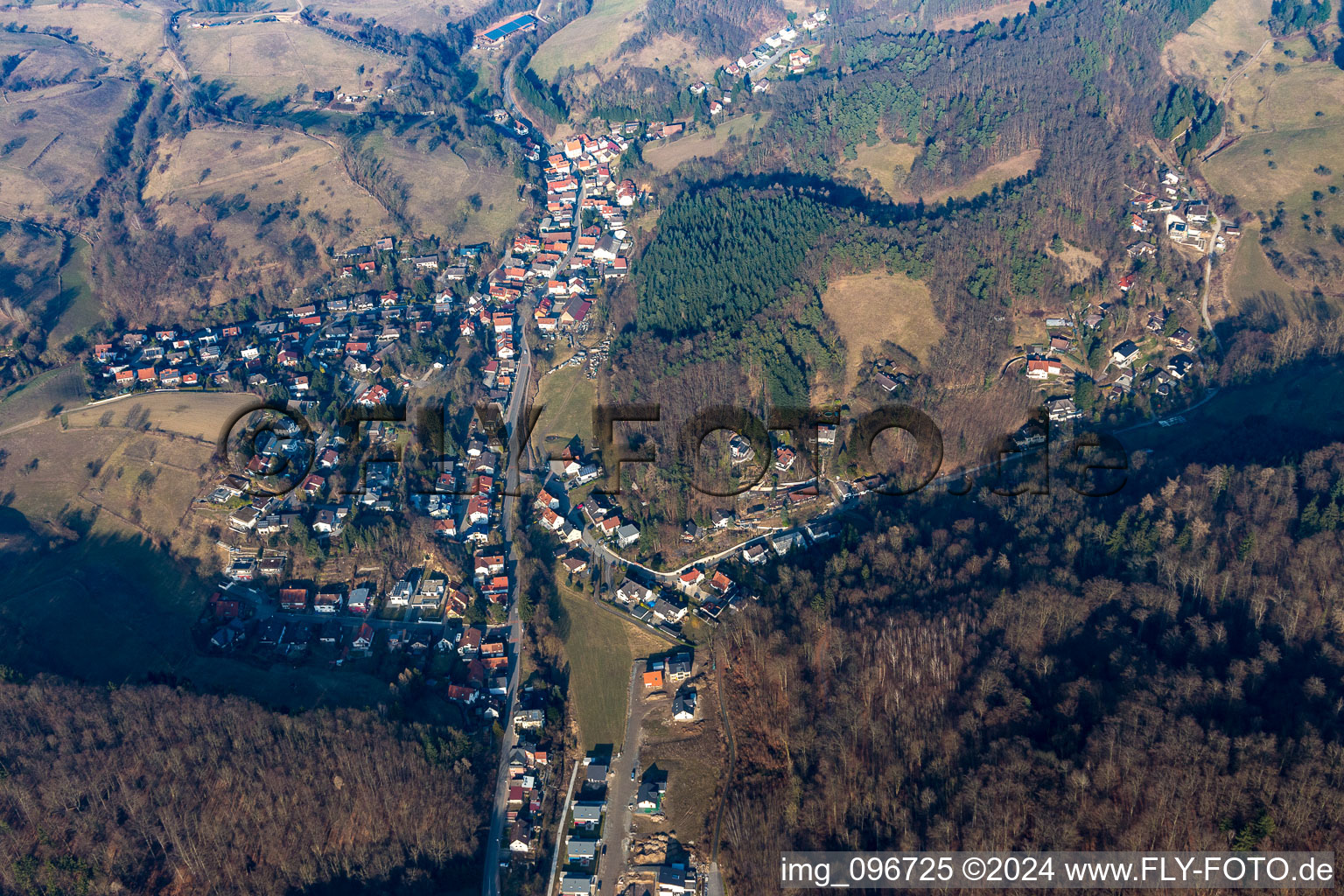 Photographie aérienne de Quartier Hochstädten in Bensheim dans le département Hesse, Allemagne