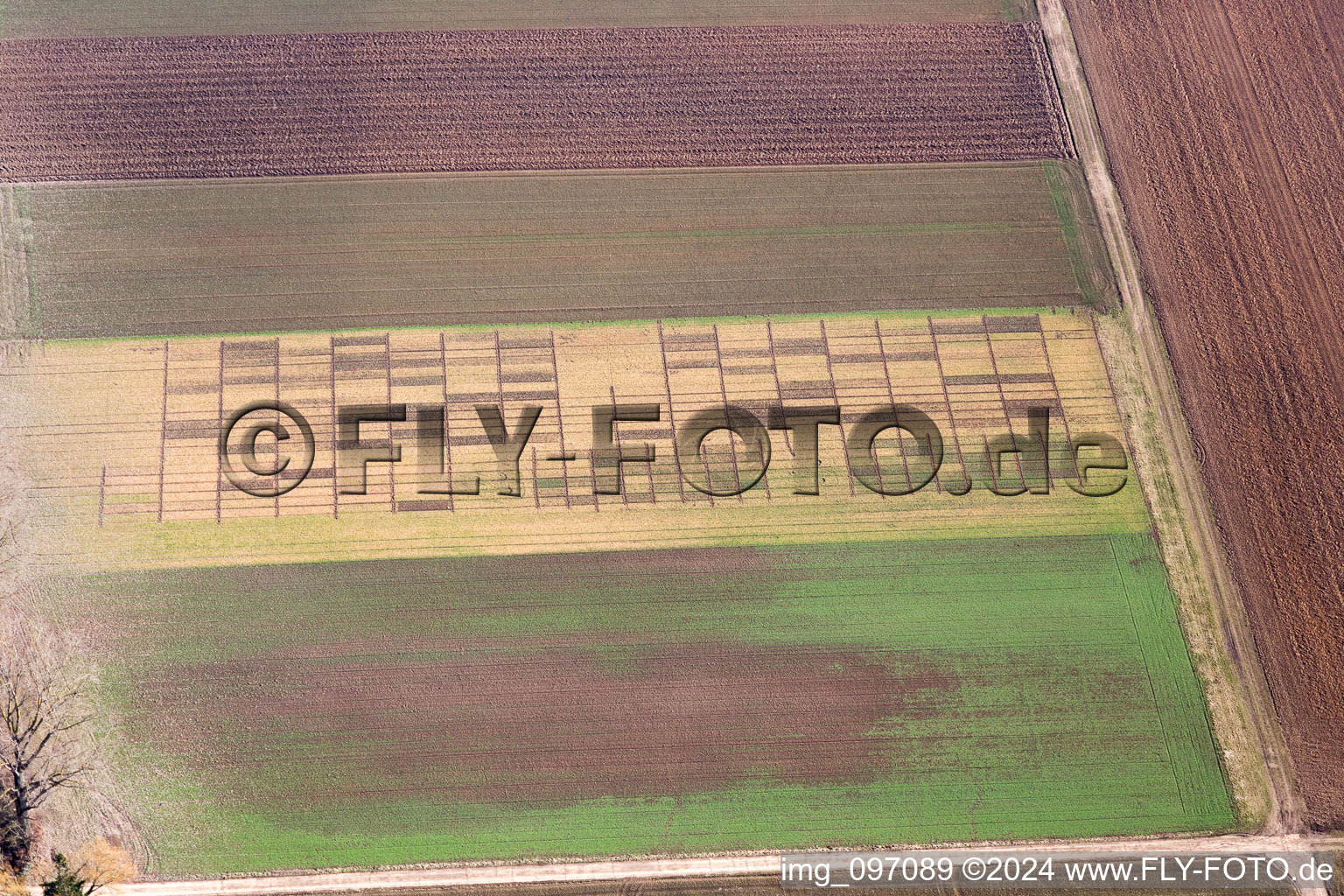 Enregistrement par drone de Venningen dans le département Rhénanie-Palatinat, Allemagne