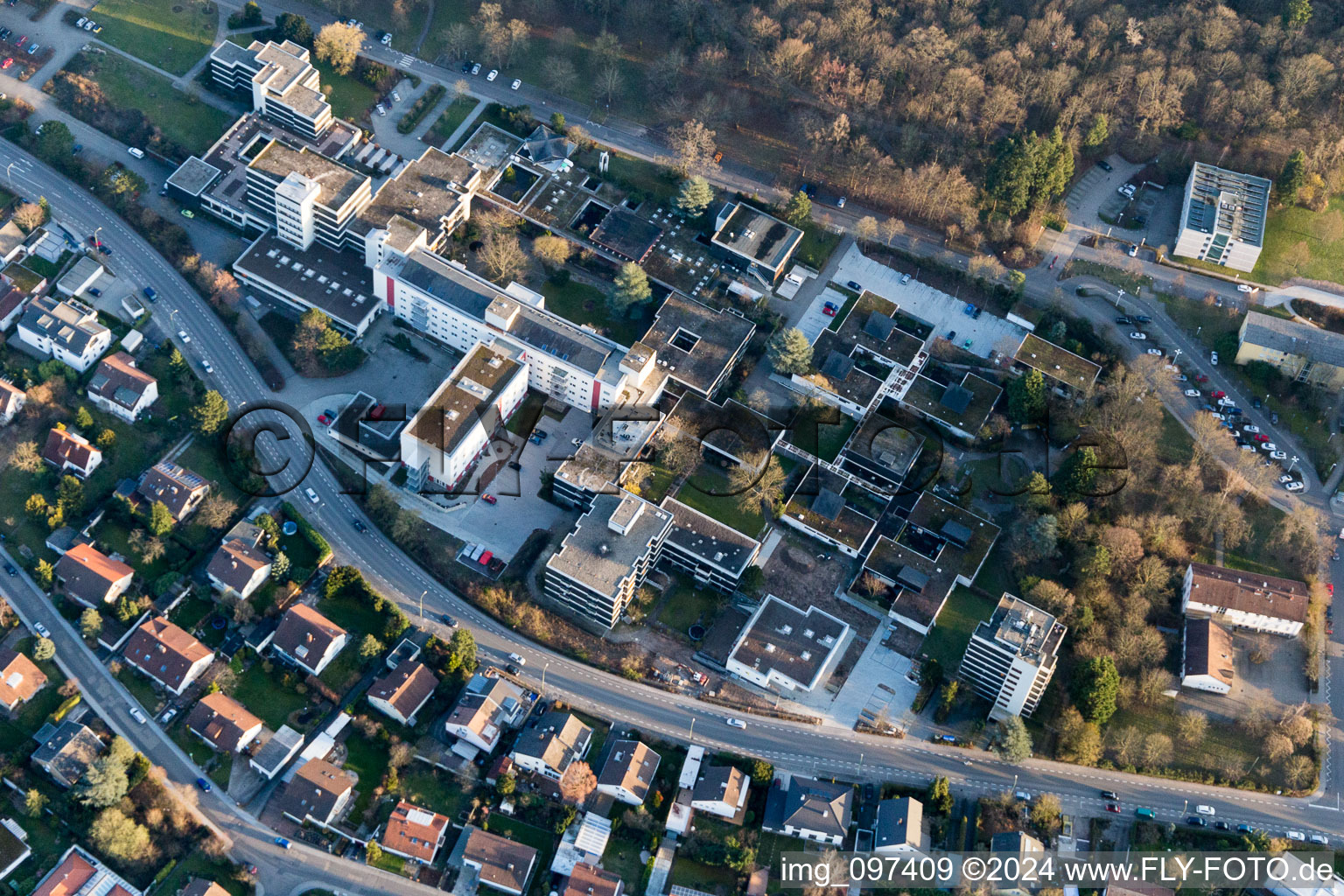 Landau in der Pfalz dans le département Rhénanie-Palatinat, Allemagne vue du ciel