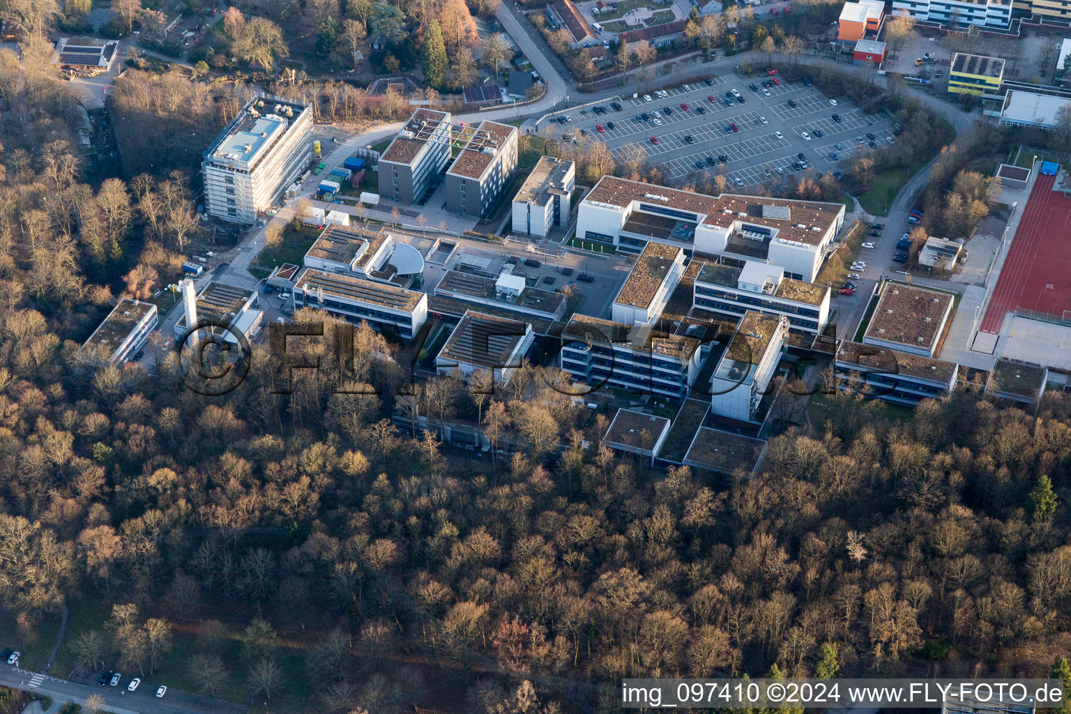 Enregistrement par drone de Landau in der Pfalz dans le département Rhénanie-Palatinat, Allemagne