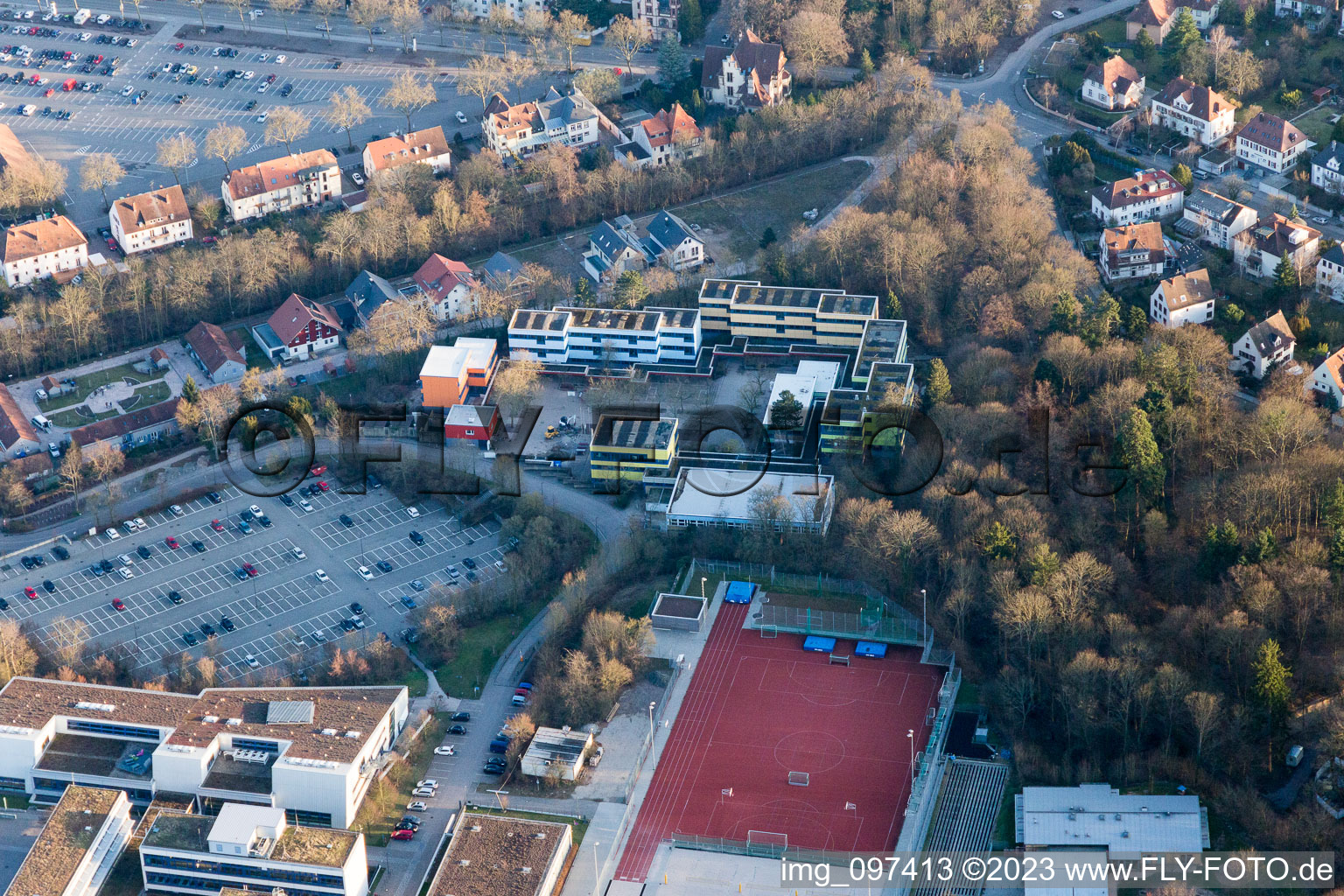 Landau in der Pfalz dans le département Rhénanie-Palatinat, Allemagne d'un drone