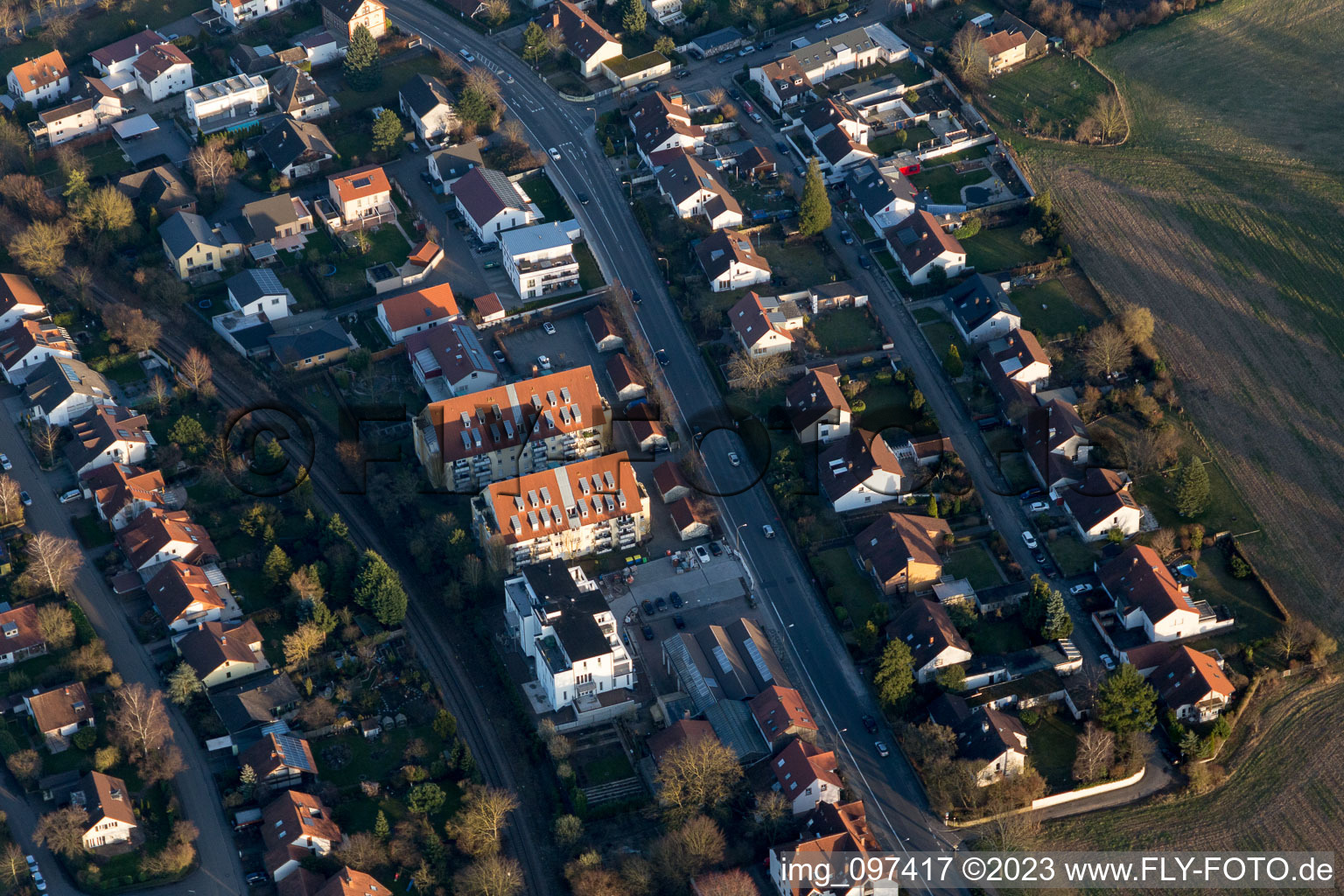 Photographie aérienne de Landau in der Pfalz dans le département Rhénanie-Palatinat, Allemagne