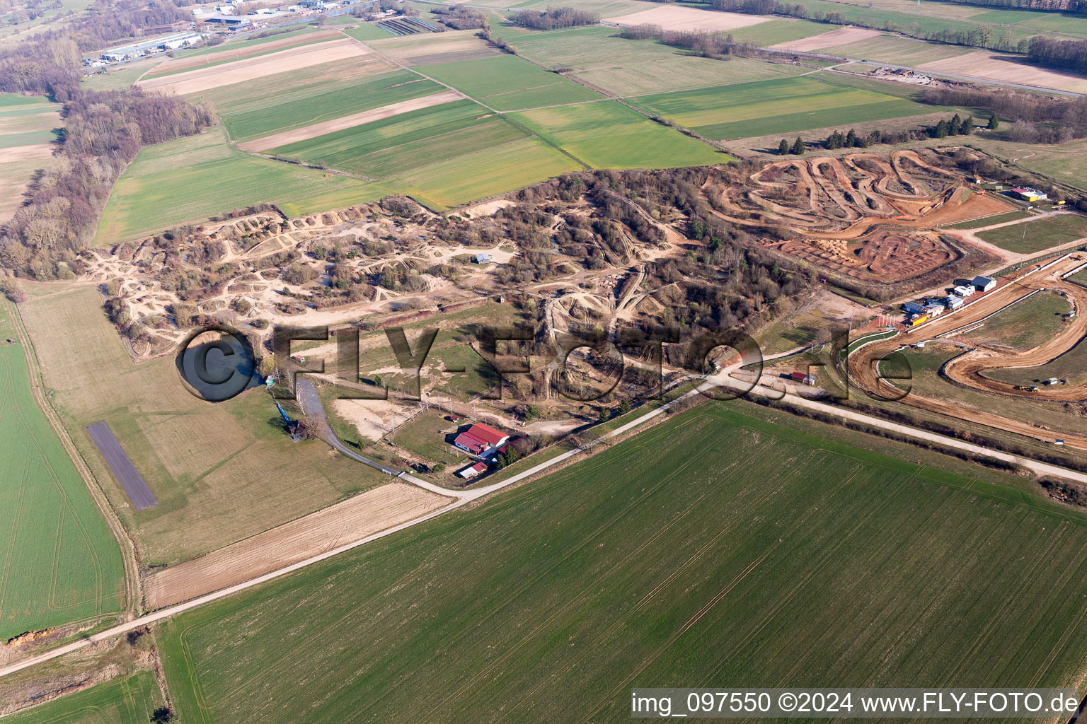 Photographie aérienne de Steinbourg dans le département Bas Rhin, France