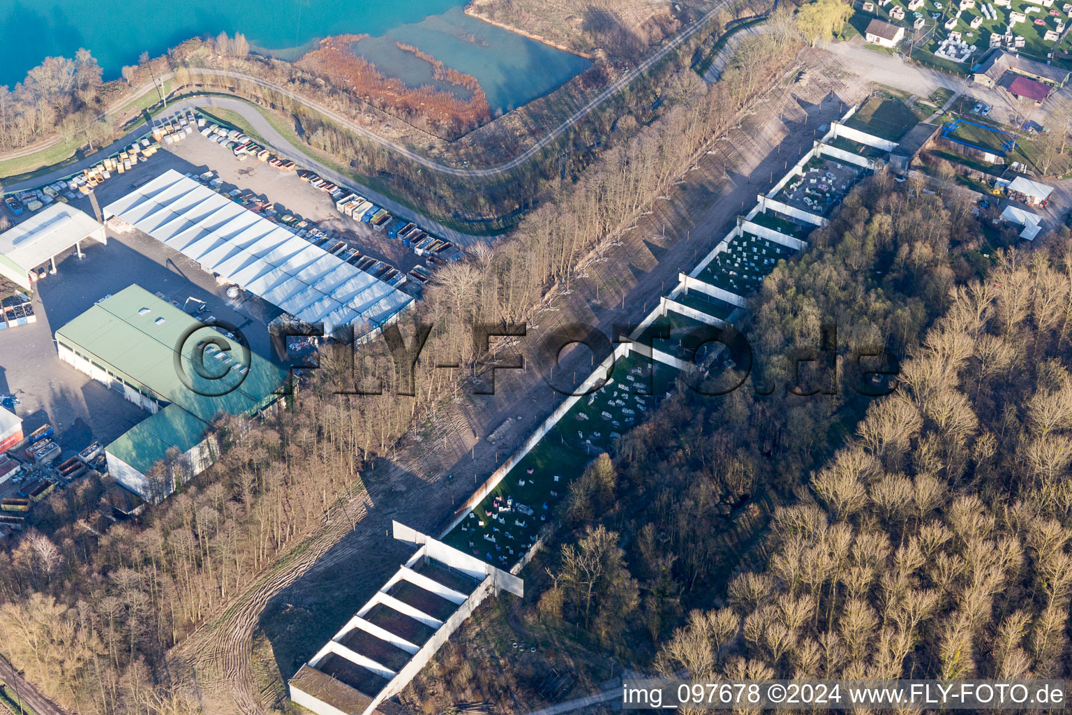 Vue aérienne de Quartier Fautenbach in Achern dans le département Bade-Wurtemberg, Allemagne