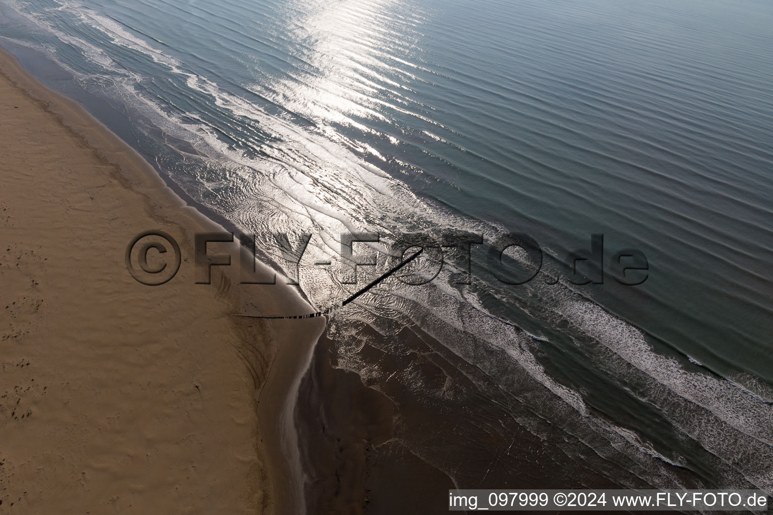 Photographie aérienne de Bibione Pineda dans le département Vénétie, Italie