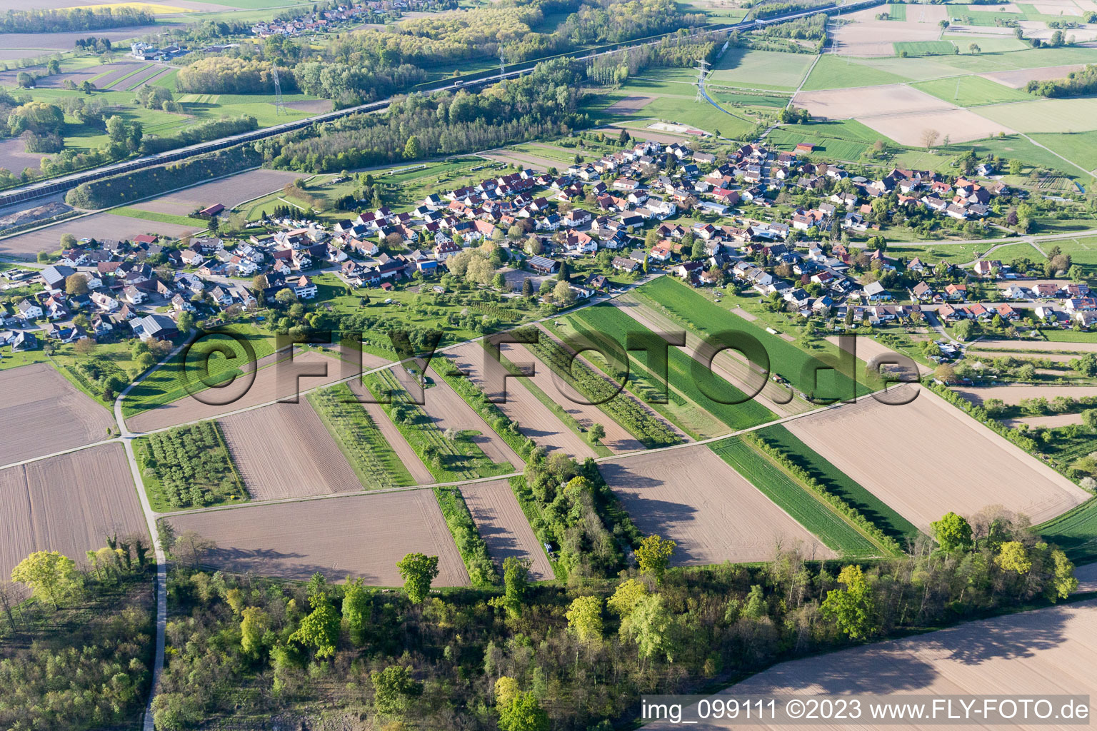 Photographie aérienne de Quartier Balzhofen in Bühl dans le département Bade-Wurtemberg, Allemagne