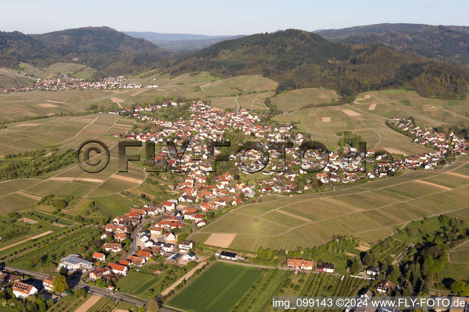 Photographie aérienne de Quartier Eisental in Bühl dans le département Bade-Wurtemberg, Allemagne