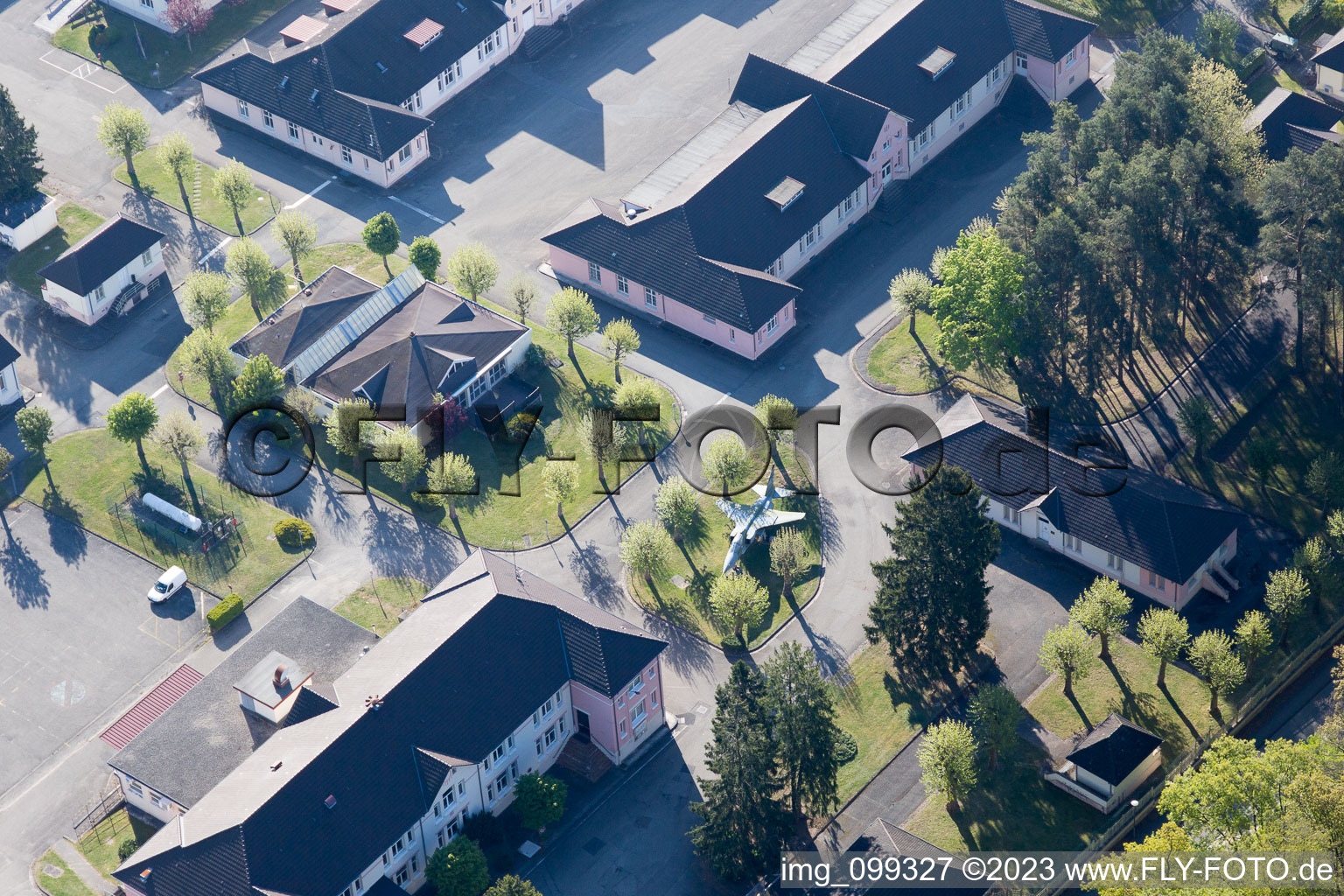 Image drone de Drachenbronn-Birlenbach dans le département Bas Rhin, France