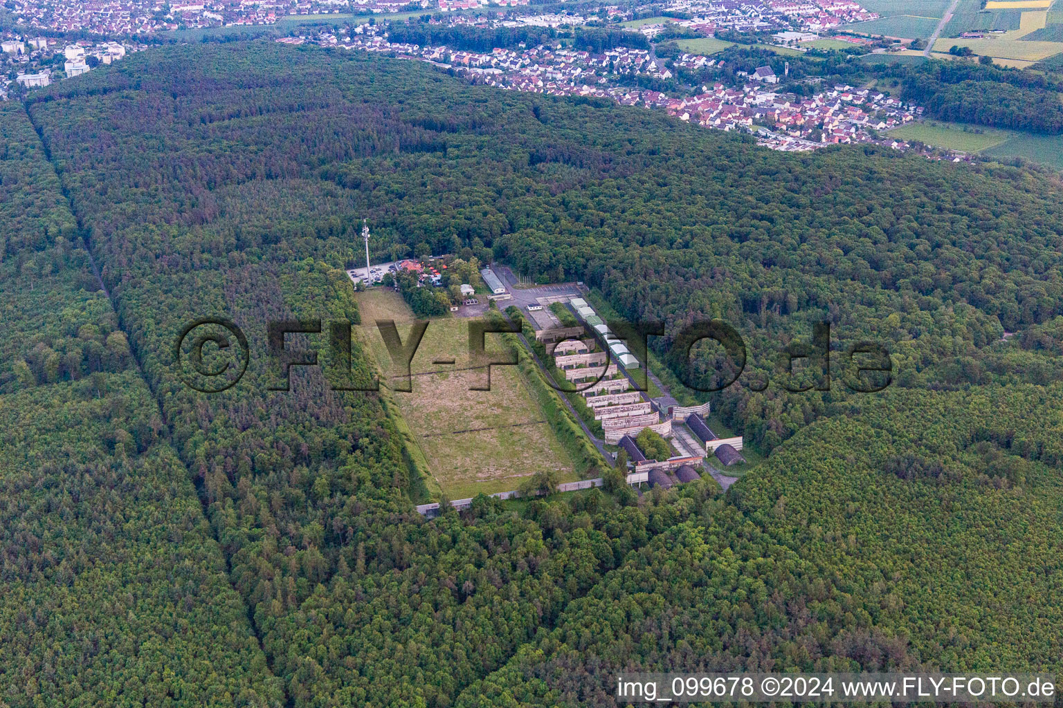 Photographie aérienne de Zell dans le département Bavière, Allemagne