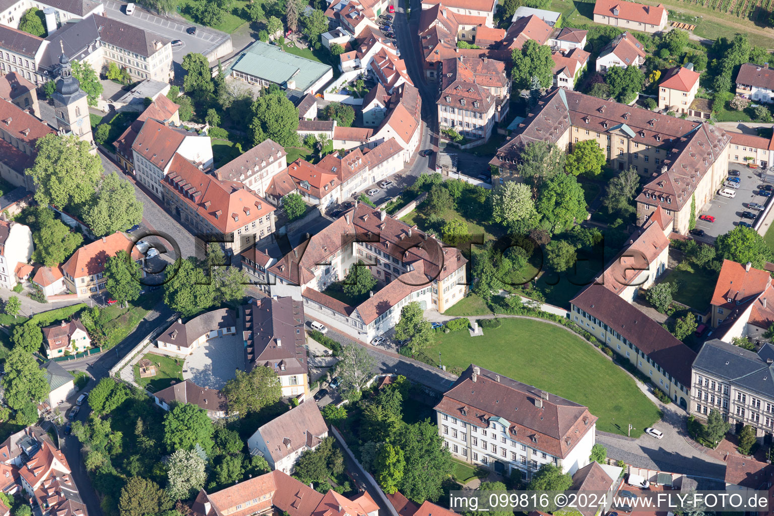 Vue aérienne de Sec.d. Mgr Gössl à Bamberg dans le département Bavière, Allemagne