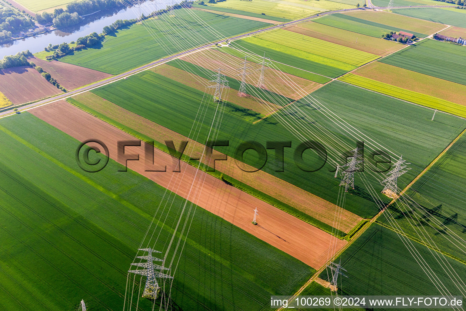 Image drone de KKG à Grafenrheinfeld dans le département Bavière, Allemagne