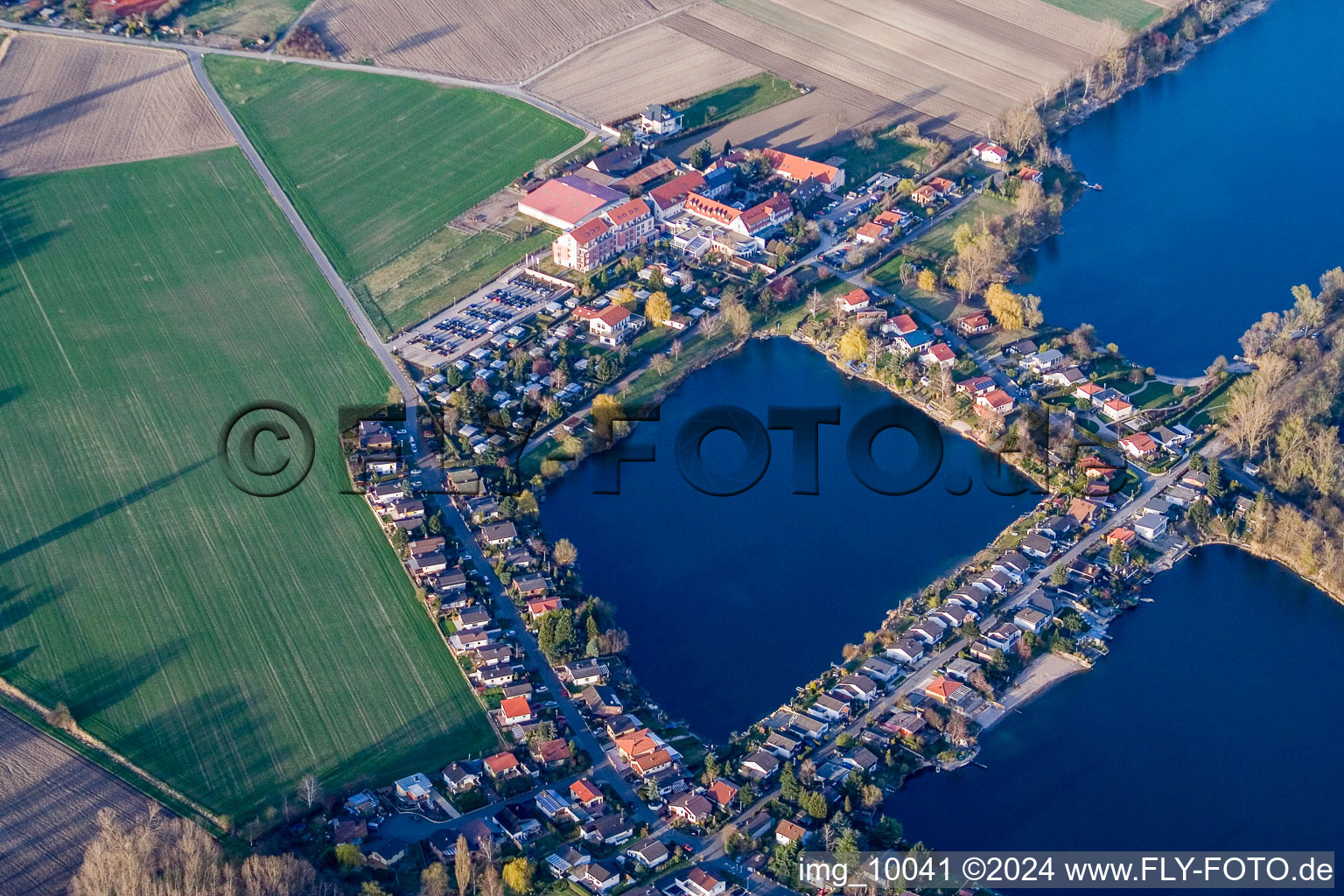 Vue oblique de Speyer dans le département Rhénanie-Palatinat, Allemagne