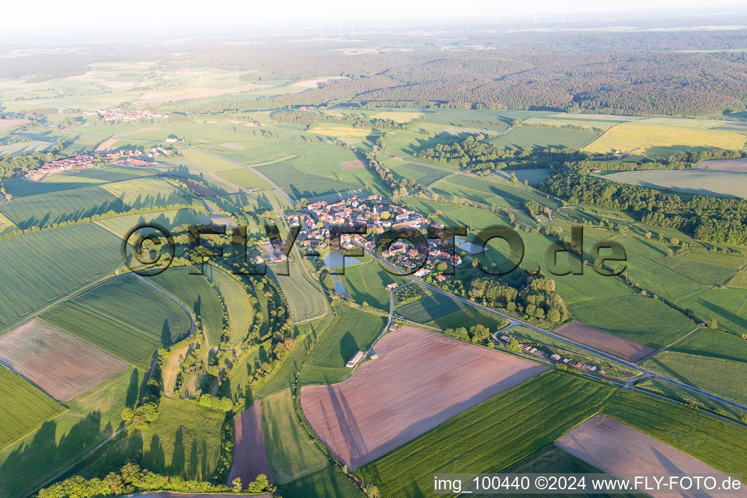 Kötsch dans le département Bavière, Allemagne d'en haut