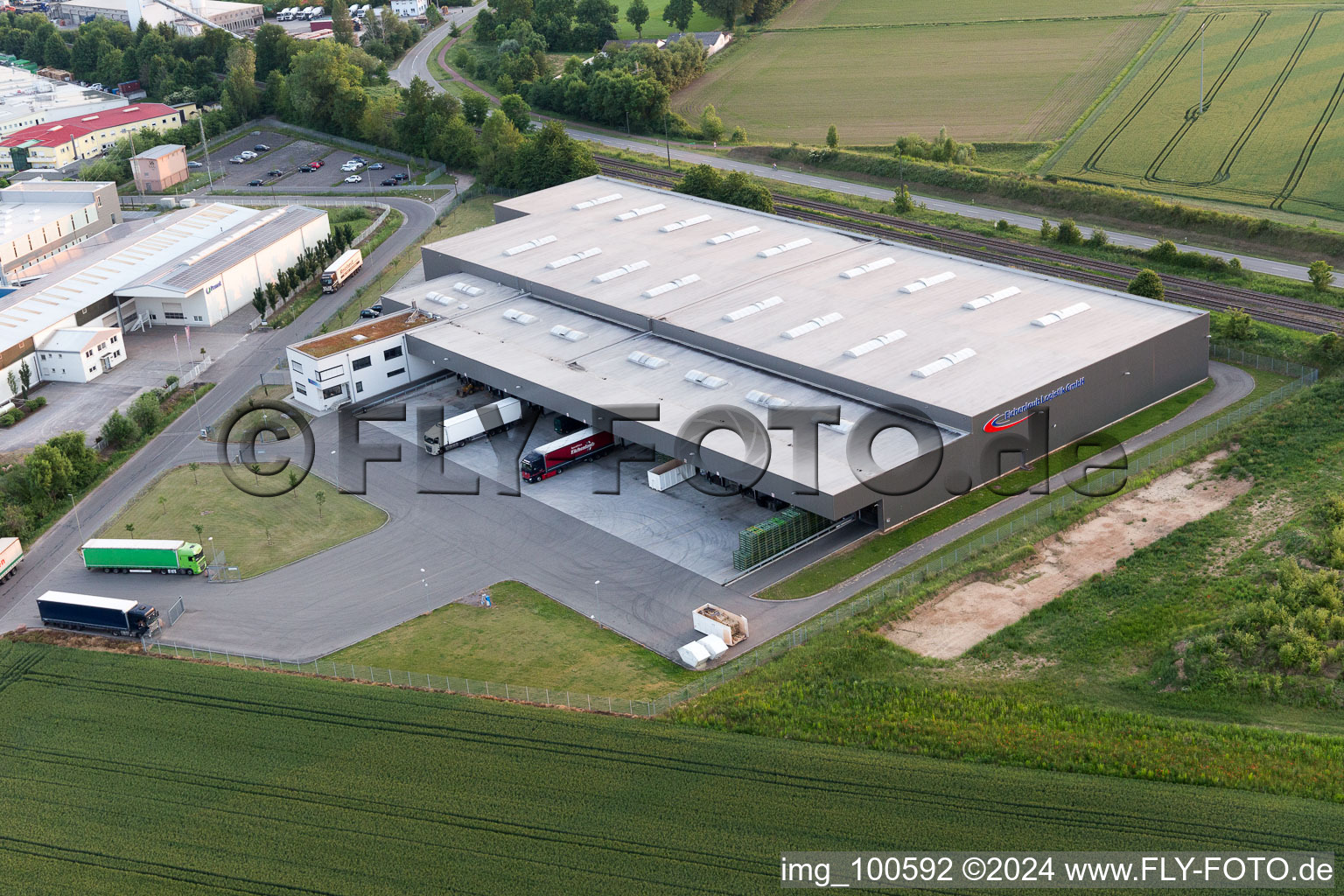 Photographie aérienne de Rohrbach dans le département Rhénanie-Palatinat, Allemagne