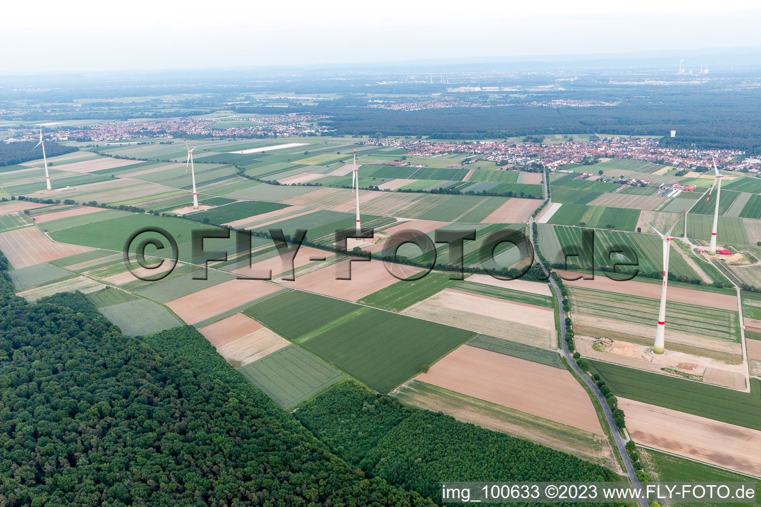 Image drone de Quartier Herxheim in Herxheim bei Landau dans le département Rhénanie-Palatinat, Allemagne