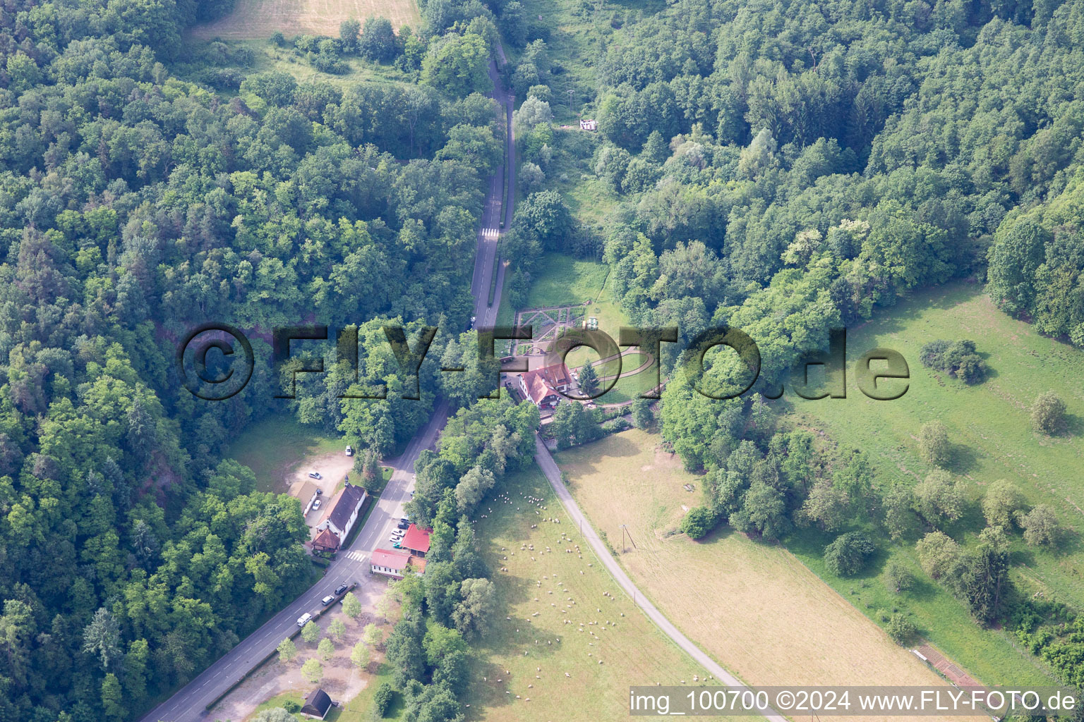 Photographie aérienne de Sankt Germannshof dans le département Rhénanie-Palatinat, Allemagne